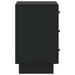 Dulap de noapte Negru 43 x 41 x 66,5 cm Lemn prelucrat - WALTI WALTI