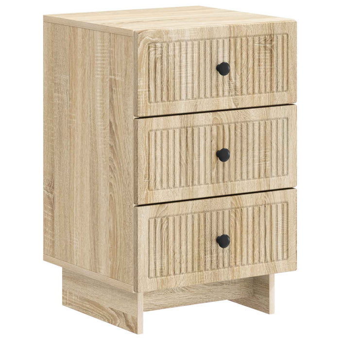 Dulap de noapte Stejar Sonoma 43 x 41 x 66,5 cm Lemn prelucrat - WALTI WALTI