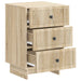 Dulap de noapte Stejar Sonoma 43 x 41 x 66,5 cm Lemn prelucrat - WALTI WALTI
