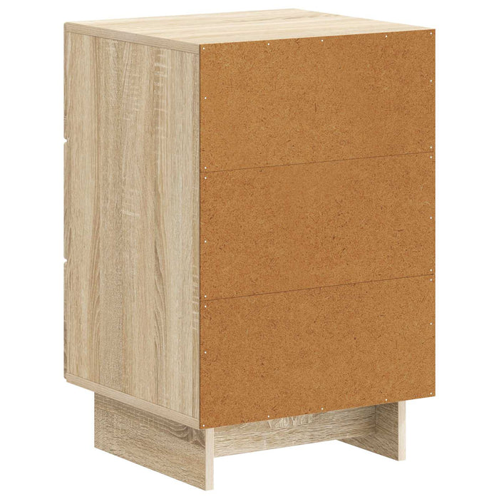 Dulap de noapte Stejar Sonoma 43 x 41 x 66,5 cm Lemn prelucrat - WALTI WALTI