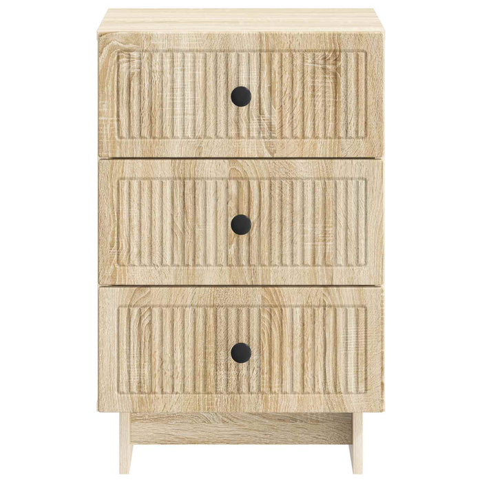 Dulap de noapte Stejar Sonoma 43 x 41 x 66,5 cm Lemn prelucrat - WALTI WALTI