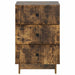 Dulap de noapte Stejar fumuriu 43 x 41 x 66,5 cm Lemn prelucrat - WALTI WALTI