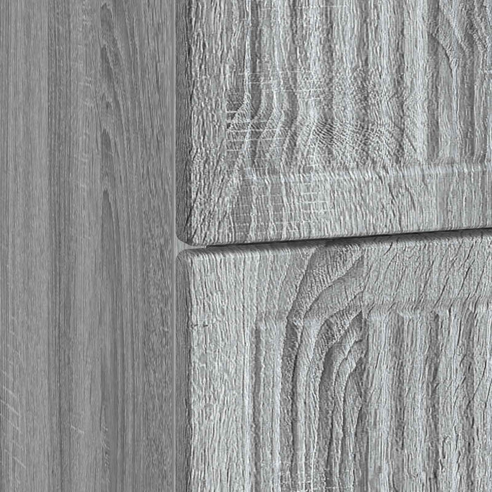 Dulap de noapte Sonoma gri 43 x 41 x 66,5 cm Lemn prelucrat - WALTI WALTI