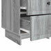 Dulap de noapte Sonoma gri 43 x 41 x 66,5 cm Lemn prelucrat - WALTI WALTI