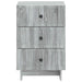Dulap de noapte Sonoma gri 43 x 41 x 66,5 cm Lemn prelucrat - WALTI WALTI