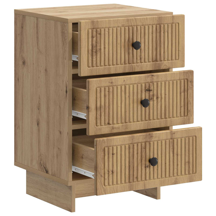Dulap de noapte cu sertar Stejar Artizanal 43 x 41 x 66,5 cm - WALTI WALTI