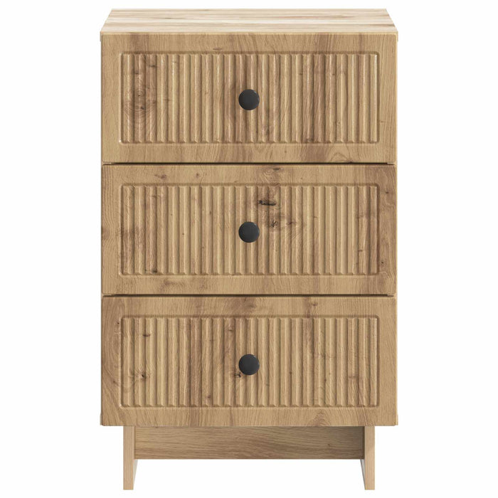 Dulap de noapte cu sertar Stejar Artizanal 43 x 41 x 66,5 cm - WALTI WALTI