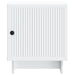 Dulap de noapte Alb 43 x 34,5 x 50 cm Lemn prelucrat - WALTI WALTI