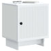 Dulap de noapte Alb 43 x 34,5 x 50 cm Lemn prelucrat - WALTI WALTI