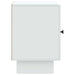 Dulap de noapte Alb 43 x 34,5 x 50 cm Lemn prelucrat - WALTI WALTI