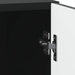 Dulap de noapte 2 pcs Negru 43 x 34,5 x 50 cm Lemn prelucrat - WALTI WALTI