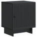 Dulap de noapte 2 pcs Negru 43 x 34,5 x 50 cm Lemn prelucrat - WALTI WALTI