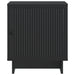 Dulap de noapte 2 pcs Negru 43 x 34,5 x 50 cm Lemn prelucrat - WALTI WALTI