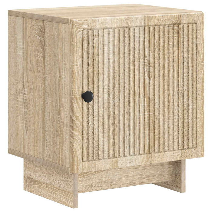 Dulap de noapte Stejar Sonoma 43 x 34,5 x 50 cm Lemn prelucrat - WALTI WALTI