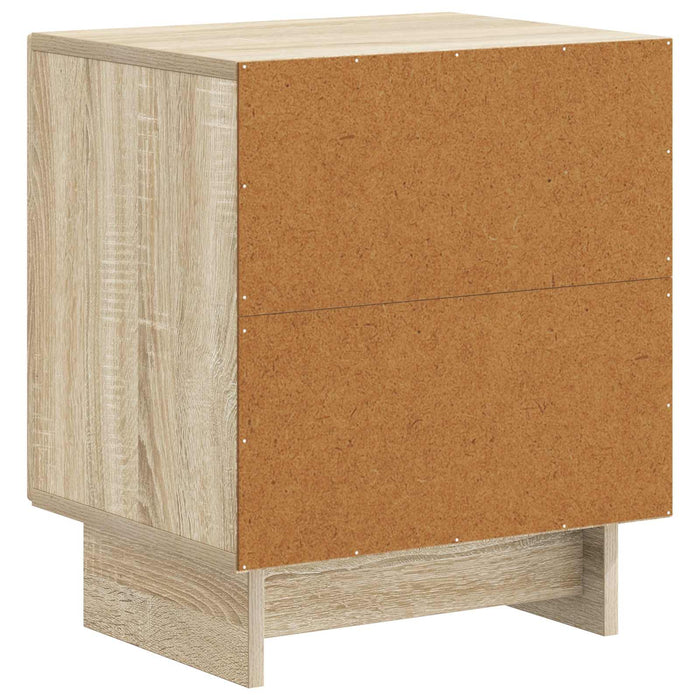 Dulap de noapte Stejar Sonoma 43 x 34,5 x 50 cm Lemn prelucrat - WALTI WALTI