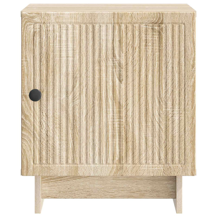 Dulap de noapte Stejar Sonoma 43 x 34,5 x 50 cm Lemn prelucrat - WALTI WALTI
