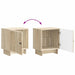 Dulap de noapte Stejar Sonoma 43 x 34,5 x 50 cm Lemn prelucrat - WALTI WALTI