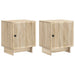 Dulap de noapte 2 pcs Stejar Sonoma 43 x 34,5 x 50 cm - WALTI WALTI