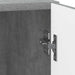 Dulap de noapte Gri Beton 43 x 34,5 x 50 cm Lemn prelucrat - WALTI WALTI