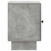 Dulap de noapte Gri Beton 43 x 34,5 x 50 cm Lemn prelucrat - WALTI WALTI