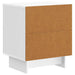 Dulap de noapte 2 pcs Alb foarte lucios 43 x 34,5 x 50 cm - WALTI WALTI