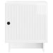 Dulap de noapte 2 pcs Alb foarte lucios 43 x 34,5 x 50 cm - WALTI WALTI