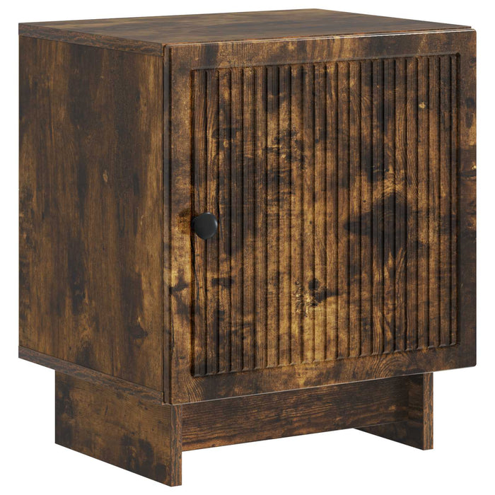 Dulap de noapte 2 pcs Stejar fumuriu 43 x 34,5 x 50 cm - WALTI WALTI