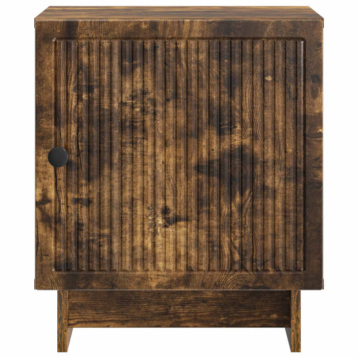 Dulap de noapte 2 pcs Stejar fumuriu 43 x 34,5 x 50 cm - WALTI WALTI