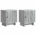 Dulap de noapte 2 pcs Sonoma gri 43 x 34,5 x 50 cm - WALTI WALTI