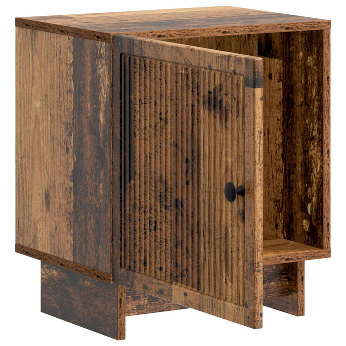 Dulap de noapte Lemn vechi 43 x 34,5 x 50 cm Lemn prelucrat - WALTI WALTI