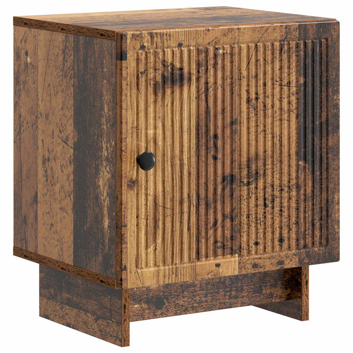 Dulap de noapte 2 pcs Lemn vechi 43 x 34,5 x 50 cm - WALTI WALTI