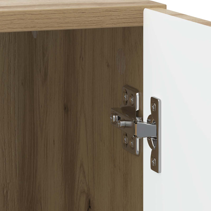 Dulap de noapte 2 pcs Stejar Artizanal 43 x 34,5 x 50 cm - WALTI WALTI