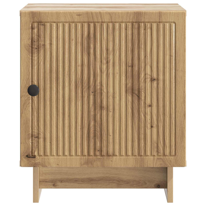 Dulap de noapte 2 pcs Stejar Artizanal 43 x 34,5 x 50 cm - WALTI WALTI