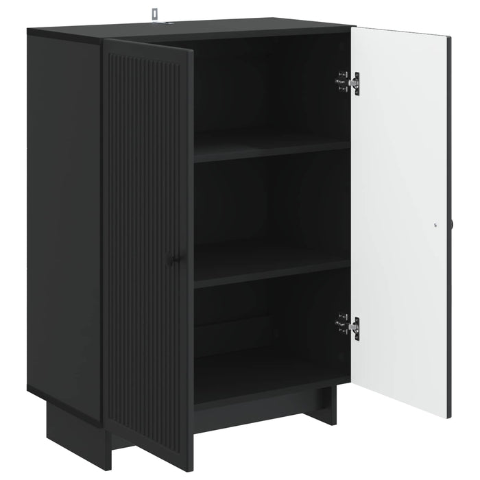 Bufet Negru 66 x 34,5 x 90 cm Lemn prelucrat - WALTI WALTI