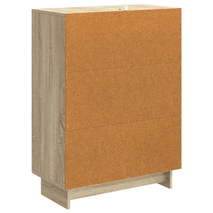 Bufet Stejar Sonoma 66 x 34,5 x 90 cm Lemn prelucrat - WALTI WALTI