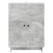 Bufet Gri Beton 66 x 34,5 x 90 cm Lemn prelucrat - WALTI WALTI