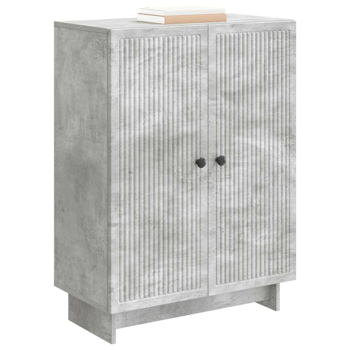 Bufet Gri Beton 66 x 34,5 x 90 cm Lemn prelucrat - WALTI WALTI