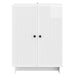 Bufet Alb foarte lucios 66 x 34,5 x 90 cm Lemn prelucrat - WALTI WALTI