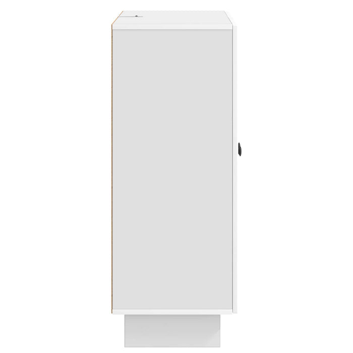 Bufet Alb foarte lucios 66 x 34,5 x 90 cm Lemn prelucrat - WALTI WALTI
