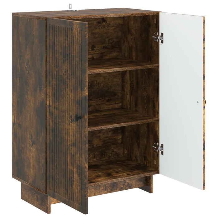 Bufet Stejar fumuriu 66 x 34,5 x 90 cm Lemn prelucrat - WALTI WALTI
