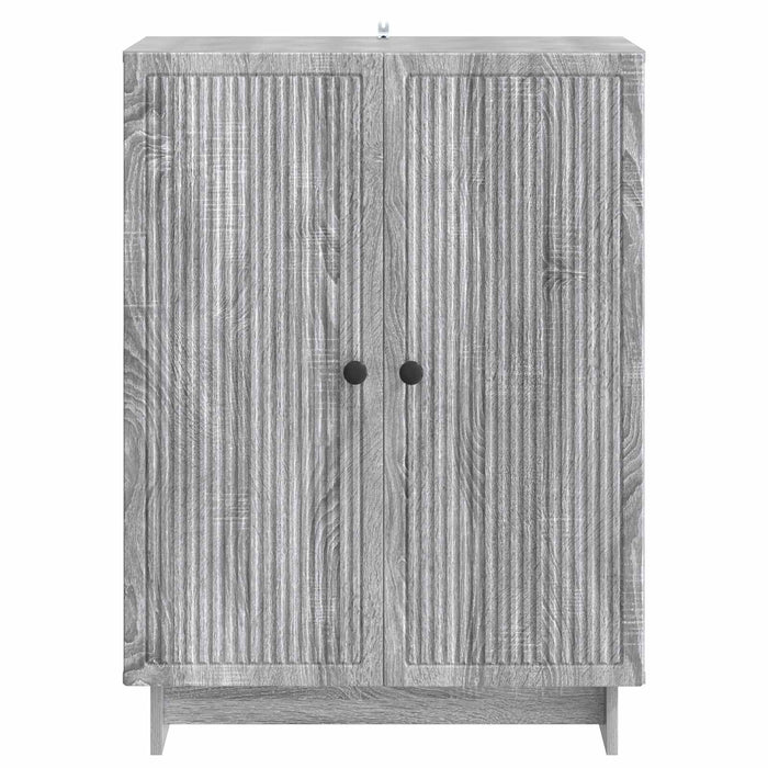 Bufet Sonoma gri 66 x 34,5 x 90 cm Lemn prelucrat - WALTI WALTI