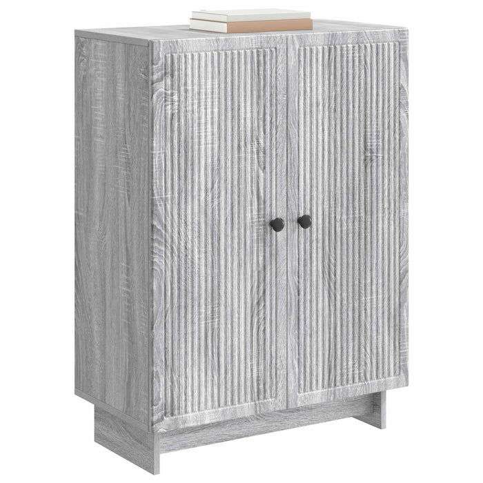Bufet Sonoma gri 66 x 34,5 x 90 cm Lemn prelucrat - WALTI WALTI