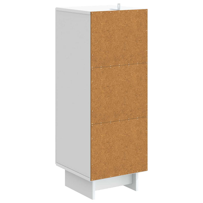 Bufet Alb 33 x 34,5 x 90 cm Lemn prelucrat - WALTI WALTI