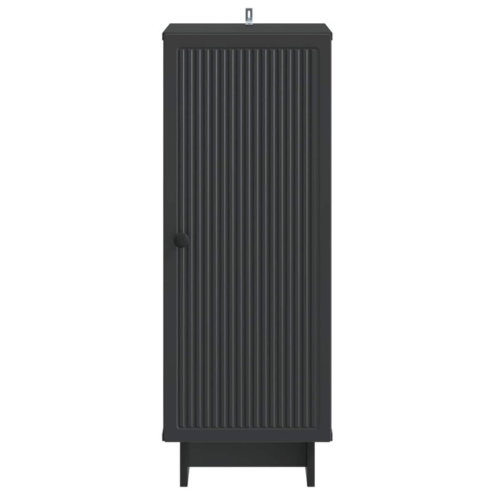 Dulap Negru 33 x 34,5 x 90 cm Lemn prelucrat - WALTI WALTI