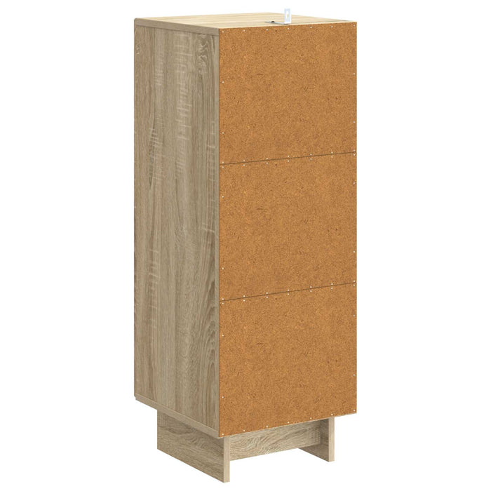 Dulap Stejar Sonoma 33 x 34,5 x 90 cm Lemn prelucrat - WALTI WALTI