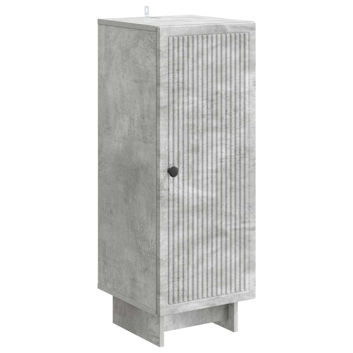 Dulap Gri Beton 33 x 34,5 x 90 cm Lemn prelucrat - WALTI WALTI
