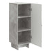 Dulap Gri Beton 33 x 34,5 x 90 cm Lemn prelucrat - WALTI WALTI