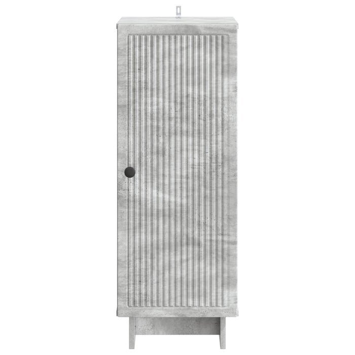 Dulap Gri Beton 33 x 34,5 x 90 cm Lemn prelucrat - WALTI WALTI