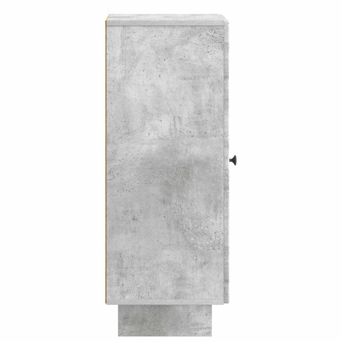 Dulap Gri Beton 33 x 34,5 x 90 cm Lemn prelucrat - WALTI WALTI