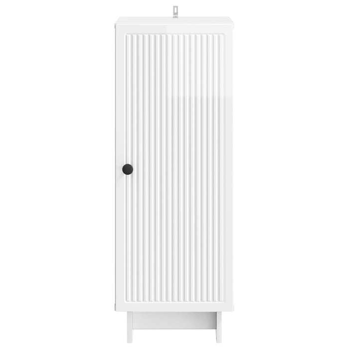 Dulap Alb Lucios 33 x 34,5 x 90 cm Lemn prelucrat - WALTI WALTI